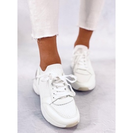BM Baskets compensées blanches Davis 4