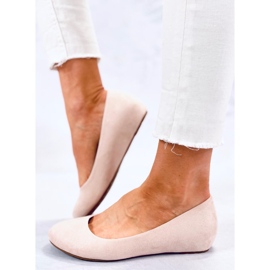 BM Ballerines compensées beiges Lumley 4