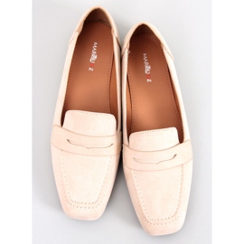 Class Mocassins classiques en daim Beige 4