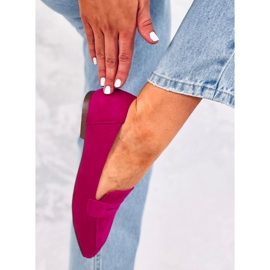 BM Mocassins classiques en daim Class Fuchsia rose 5