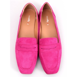 BM Mocassins classiques en daim Class Fuchsia rose 3