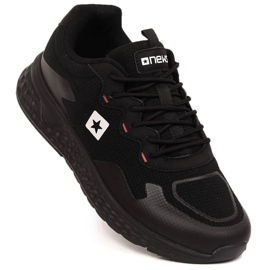 News Chaussures de sport confortables pour hommes noires 1