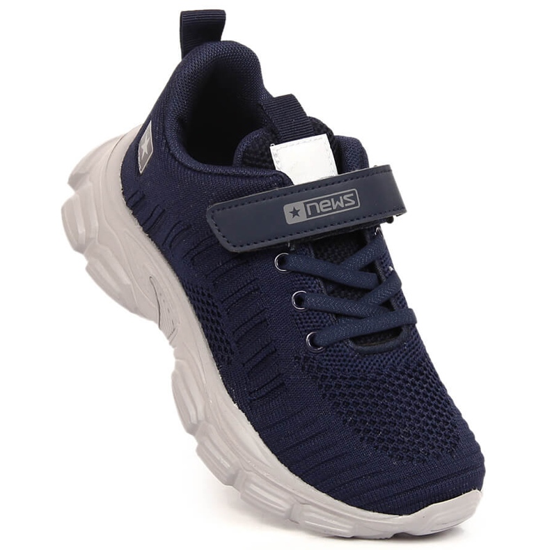 News Chaussures de sport pour enfants sur la plate-forme bleu marine 1