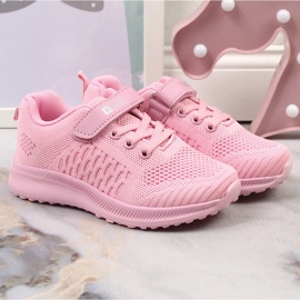 Chaussures de sport fille rose clair NEWS 2