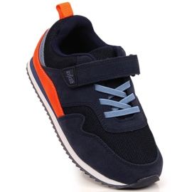 Chaussures de sport pour enfants avec velcro bleu marine Befado grenade 1 Chaussures de sport pour enfants avec velcro bleu marine Befado grenade 1