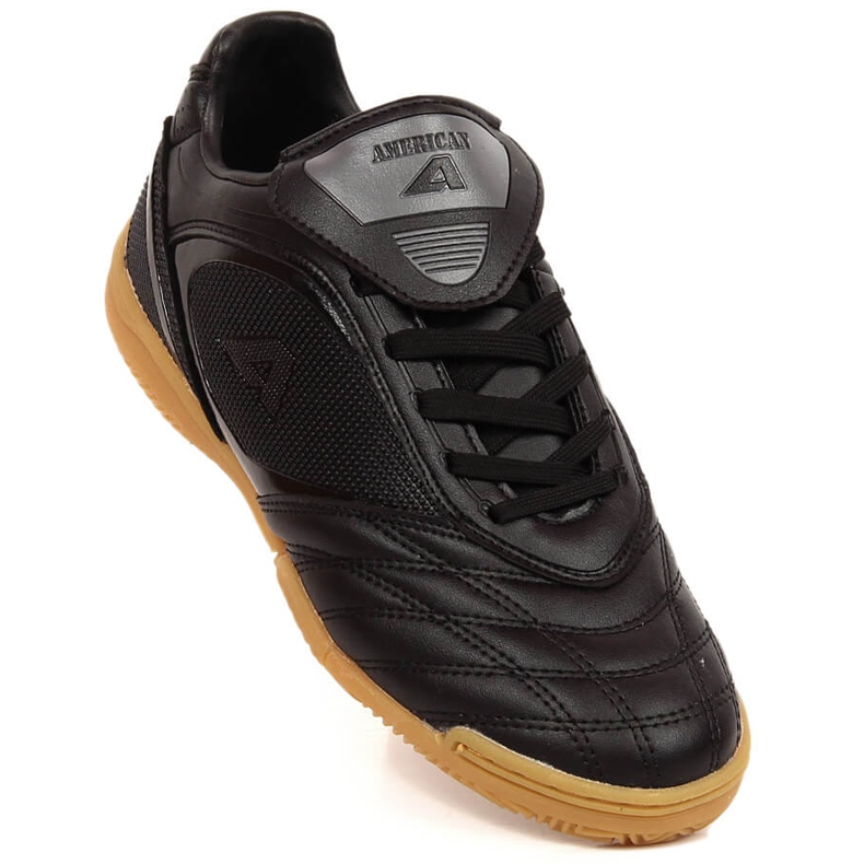 Chaussures de sport en salle pour homme American Club 52/23 noires 1