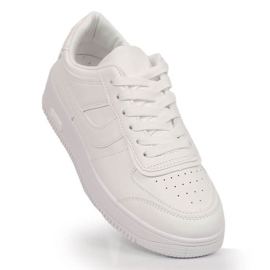 Chaussures de sport à plateforme Vinceza W JAN92A blanche 1