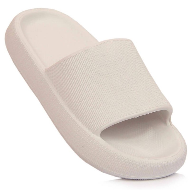 Chaussons plateforme Vinceza W JAN173B blanc 1