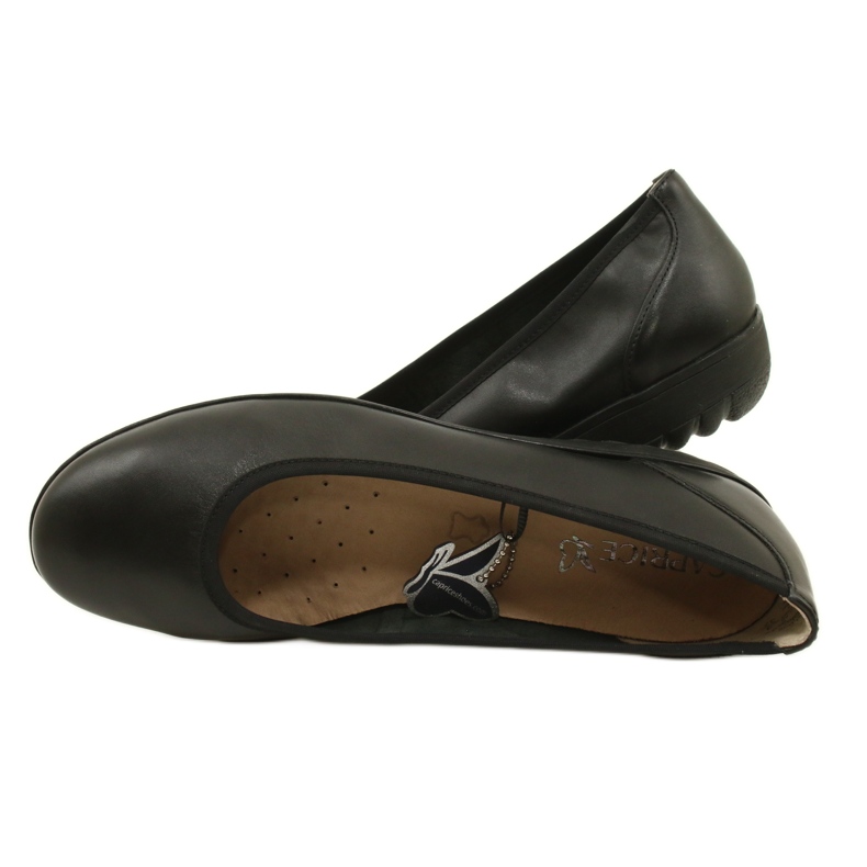Ballerines Caprice 9-22161-20 022, largeur réglable noir 5
