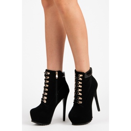 Sergio Todzi bottes à lacets Sergio noir 1