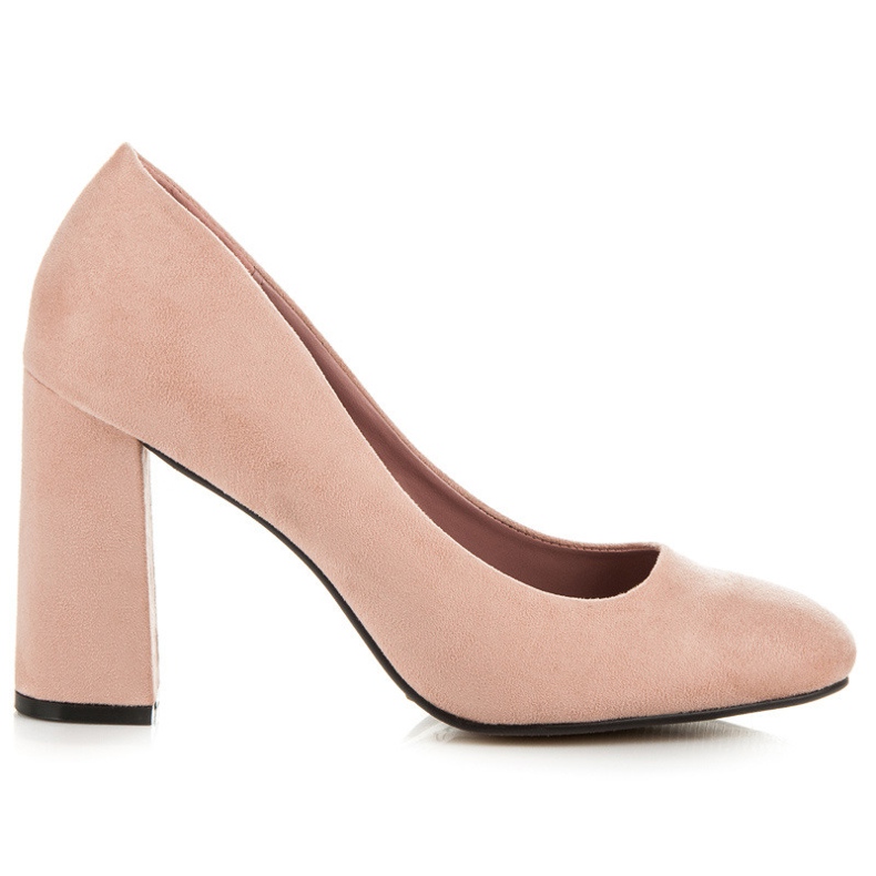 Seastar Escarpins en daim rose 1