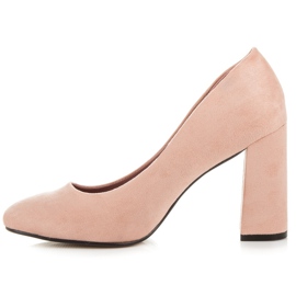 Seastar Escarpins en daim rose 3