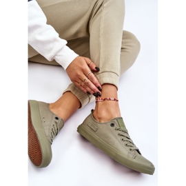 Baskets Basses Classiques Femme Big Star LL274028 Vert 1