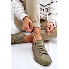 Baskets Basses Classiques Femme Big Star LL274028 Vert 2