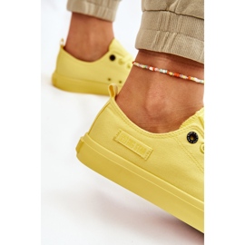Baskets Basses Classiques Femme Big Star LL274026 Jaune 7