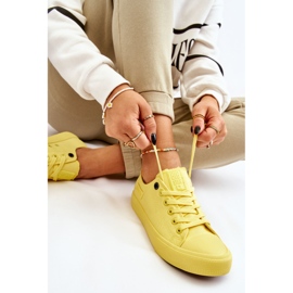 Baskets Basses Classiques Femme Big Star LL274026 Jaune 10