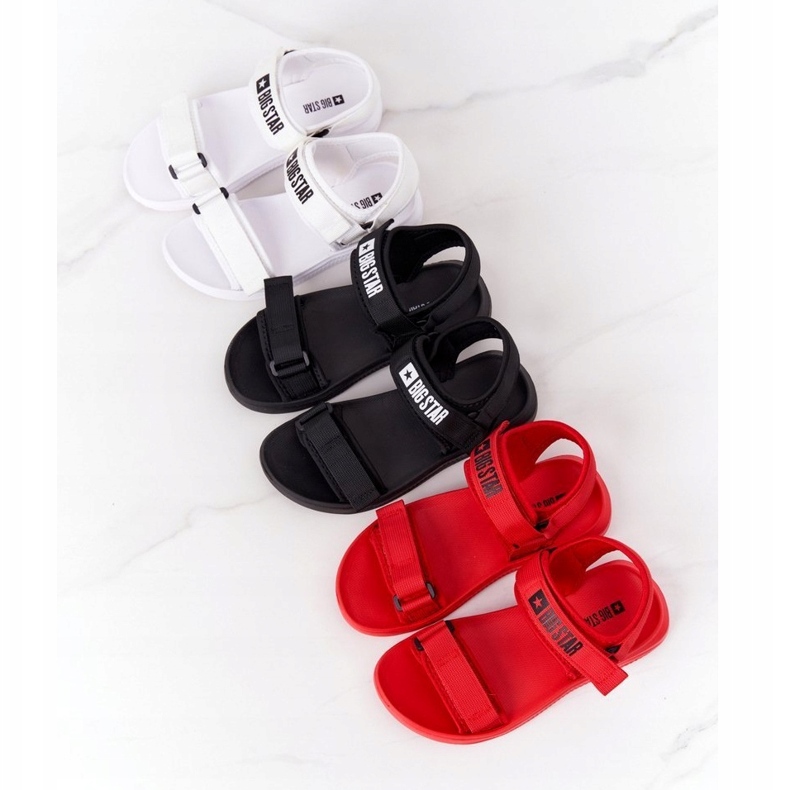 Sandales de sport pour femmes Big Star HH274A026 Blanc 1