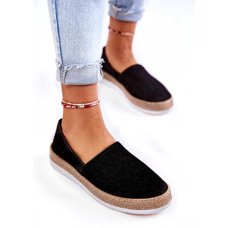 Baskets Femme Slip On Big Star KK276008 Noir 3