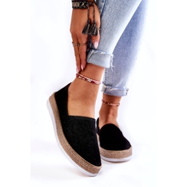 Baskets Femme Slip On Big Star KK276008 Noir 1