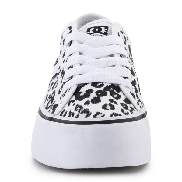 Chaussures DC Manual Platform imprimé guépard AdyS300280-Che W 300280-CHE blanche 1