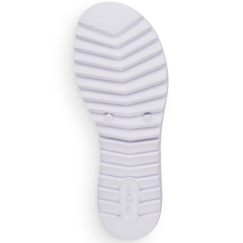 Rieker V44G8-30 sandales pour femmes avec élastiques colorés multicolore 1