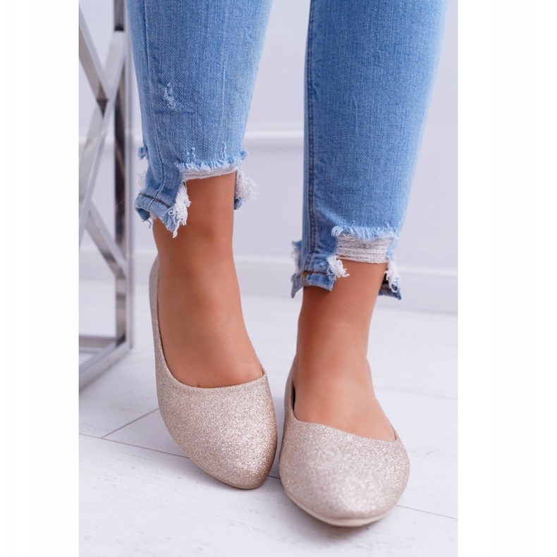 PS1 Ballerines Femme Glitter Doré Fifi d'or 1