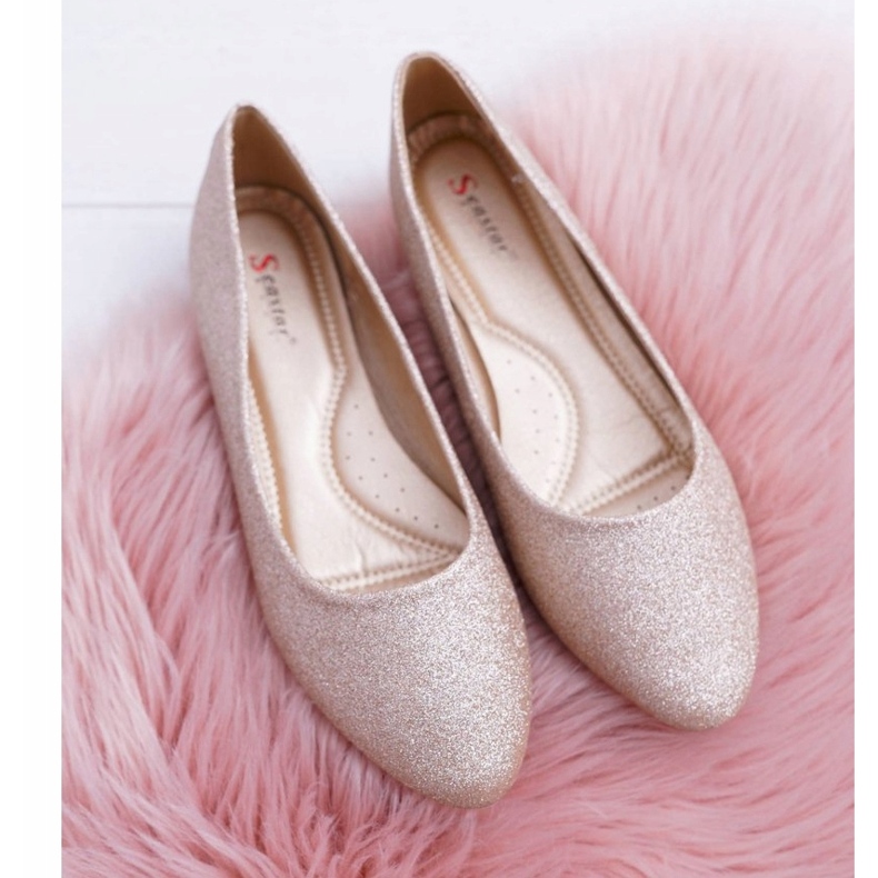 PS1 Ballerines Femme Glitter Doré Fifi 2