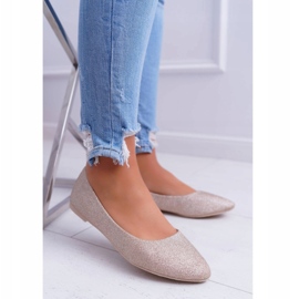 PS1 Ballerines Femme Glitter Doré Fifi 3
