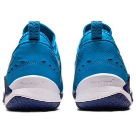 Asics Blast Ff 3 M 1071A076 400 chaussures de handball bleu bleu 4