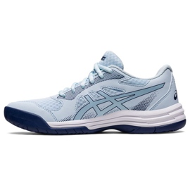 Asics Upcourt 5 W 1072A088 401 chaussures de volley-ball bleu bleu 1