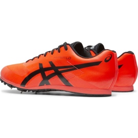 Asics Hyper Ld 6 Longue Distance 1091A019 701 chaussures à crampons rouge rouge 2