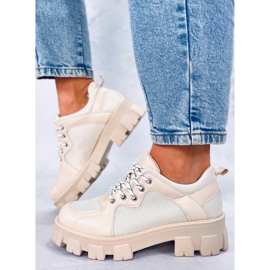 BM Mocassins Semelle Haute Asger Beige 2