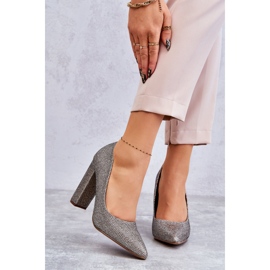 PA1 Escarpins Brillants Sur Un Talon Silver Elmira argent 1