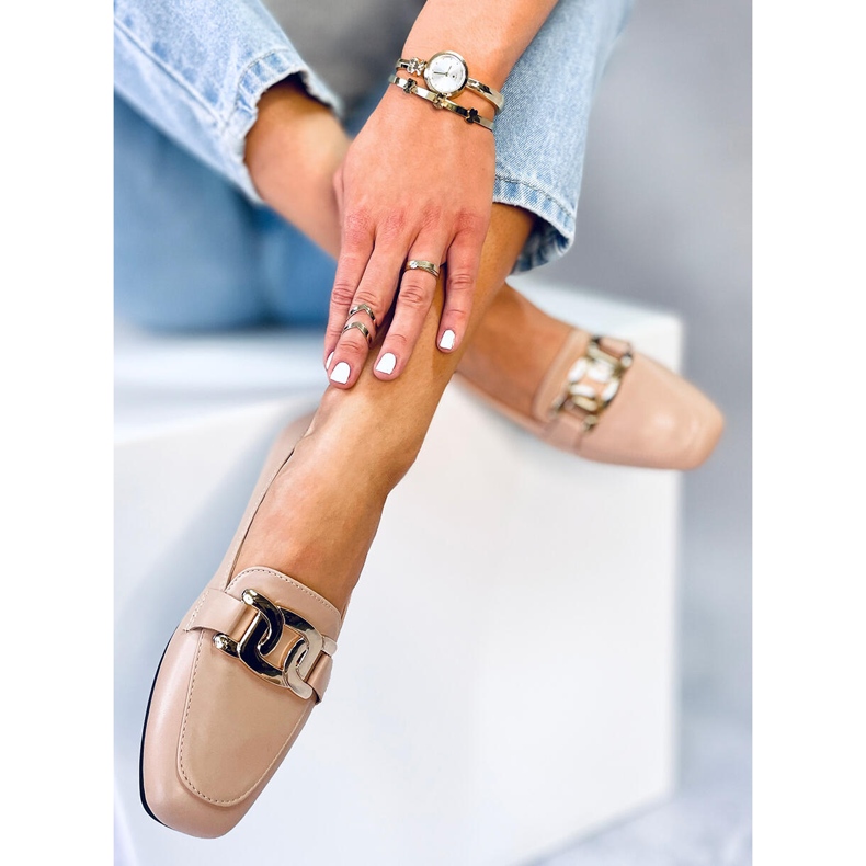 BM Mocassins femme Paola Nude beige 2