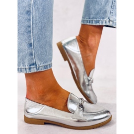 Mocassins femme Juss Silver argent 1