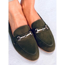 Mocassins femme Juss Green vert 1