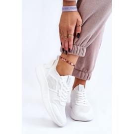 Baskets confortables pour femmes Système de mousse à mémoire de forme Big Star LL274415 Blanc blanche 3
