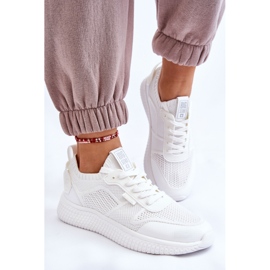 Baskets confortables pour femmes Système de mousse à mémoire de forme Big Star LL274415 Blanc blanche 5