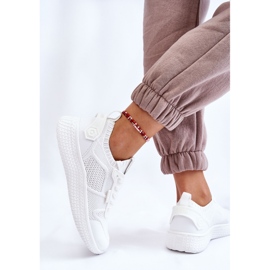 Baskets confortables pour femmes Système de mousse à mémoire de forme Big Star LL274415 Blanc blanche 8