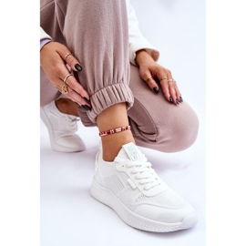 Baskets confortables pour femmes Système de mousse à mémoire de forme Big Star LL274415 Blanc blanche 10
