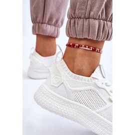 Baskets confortables pour femmes Système de mousse à mémoire de forme Big Star LL274415 Blanc blanche 7