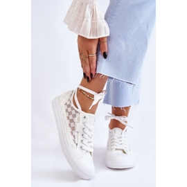Baskets Basses Classiques Big Star LL274071 Blanc blanche 1