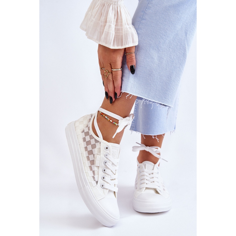 Baskets Basses Classiques Big Star LL274071 Blanc 1