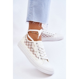 Baskets Basses Classiques Big Star LL274071 Blanc blanche 2