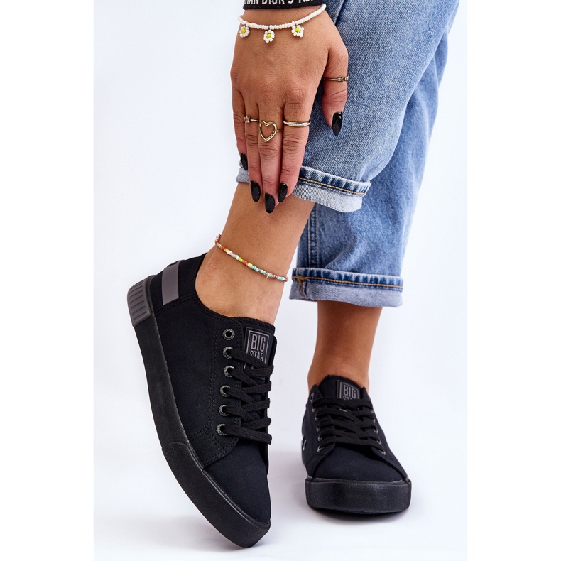 Baskets Basses Femme Big Star LL274038 Noir le noir 2