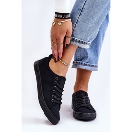 Baskets Basses Lisses Femme Big Star LL274057 Noir le noir 1