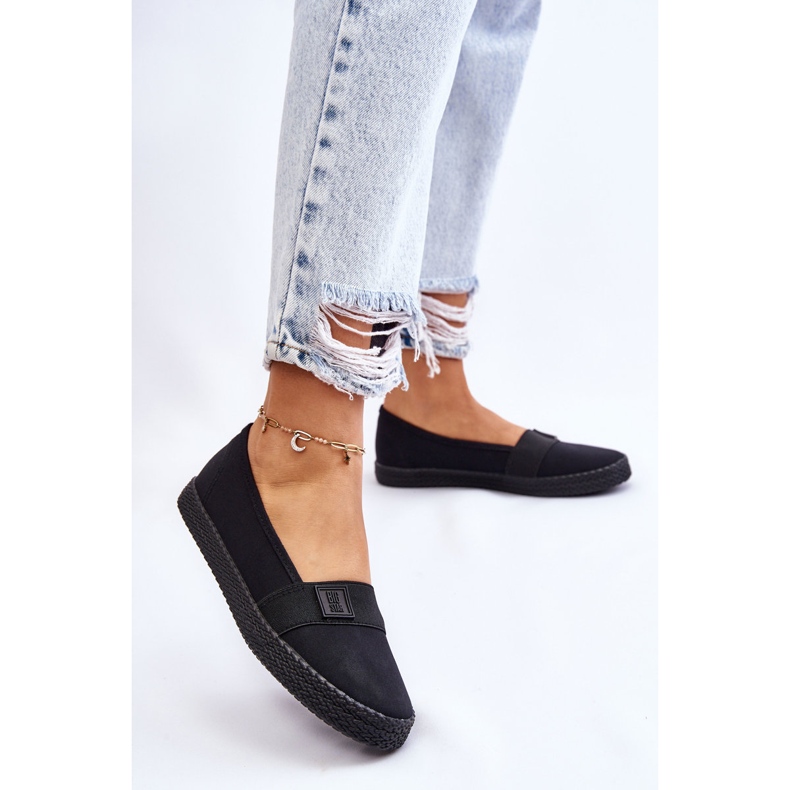 Baskets à enfiler Big Star pour femmes LL274200 Noir 2