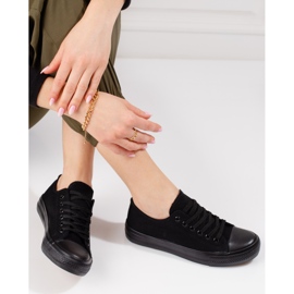 Baskets classiques noires pour femmes le noir 3