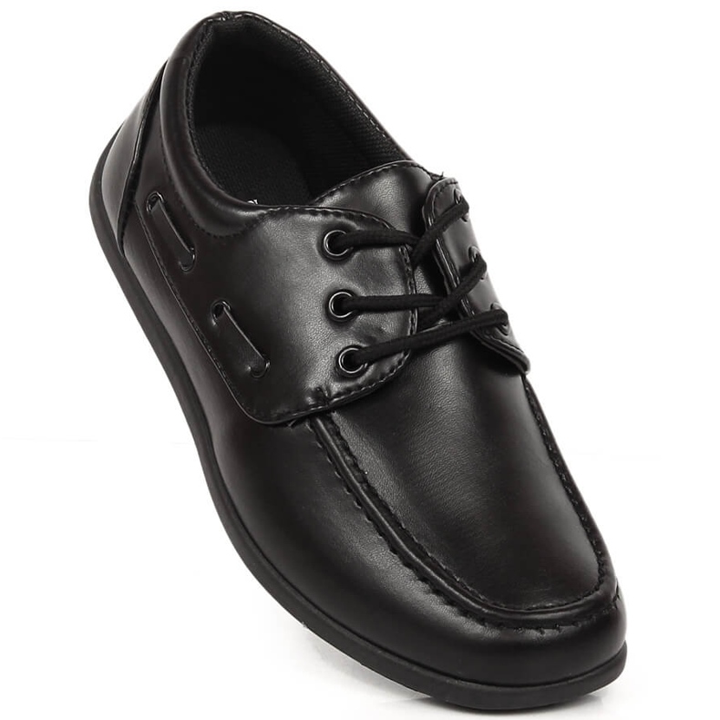 Chaussures de communion formelle American Club 51/23 noires pour garçon le noir 1