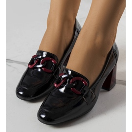 BM Escarpins laqués noirs Teresa le noir 1